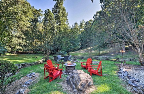 Bent Creek House | Daltuns Ranch with Hot Tub Game Room Firepit Family Friendly