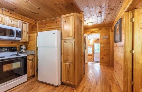 Bryson City Cabin | Deep Creek Cottage-Creek side- close to the Polar Express