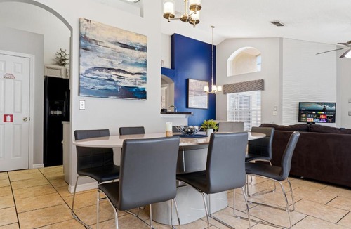 Seasons Villa | Disney Area Villa South-Facing Pool and Spa Game Room