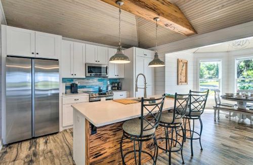 Darien House | Dock, Altamaha River Access! Angler's Paradise