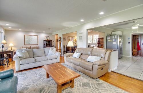 Crescent House | Dock & Views! Waterfront Baisden's Bluff Home