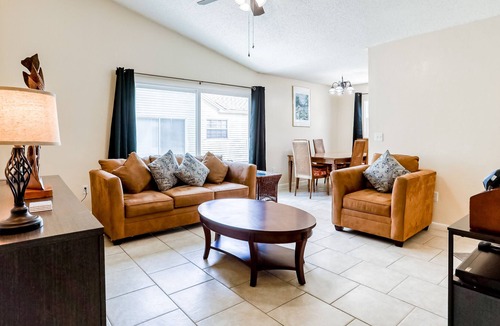 Palm Harbor House | Dog-friendly Palm Coast duplex w/private W/D, central AC