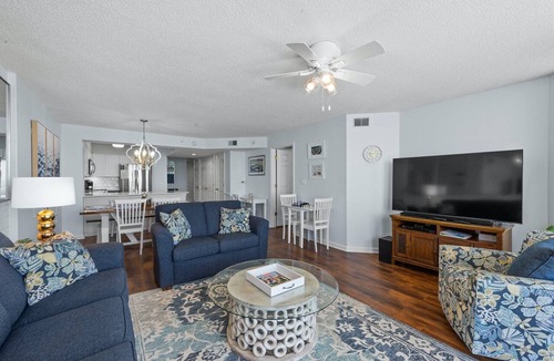 Windy Hill Condo | Elegant Oceanfront Condo, Hard Wood Floors, Lazy River | Windy Hill Dunes - 1302