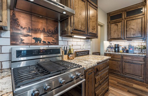 Unaka House | Endless views, hot tub, game room and theater!