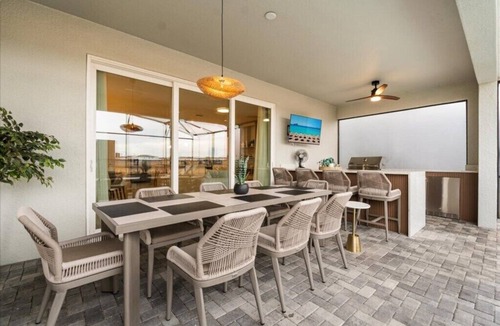Four Corners Villa | EV 15985 - 10 Bed 8 Bath Villa with Screened-In Pool, Kids Custom Bedrooms, Game
