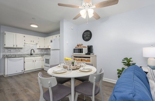 Palmetto Dunes Condo | Experience luxury at The Beachwalker 🌴 a beautifully designed coastal retreat with upscale finishes, an open living space, and private outdoor relaxation just moments from the beach and resort amenities. STR Permit #: 072256