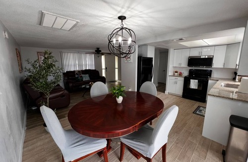 Bayonet Point House | Explore beaches & springs from this comfy 2BR—WiFi, patio, great location.