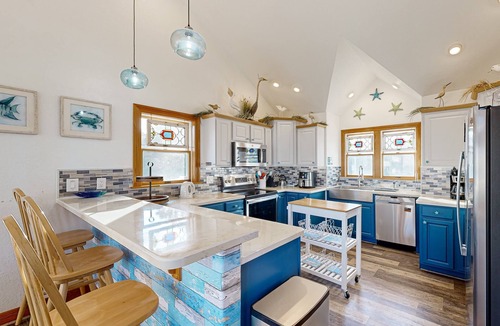 Rodanthe House | Family Beach Retreat | Pool, Hot Tub, Game Room