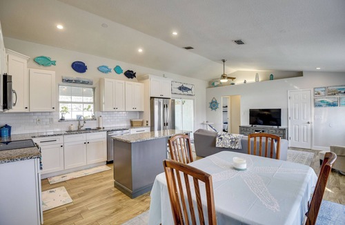 Palm Coast House | Family Escape w/Fenced Yard & Pool in Palm Coast