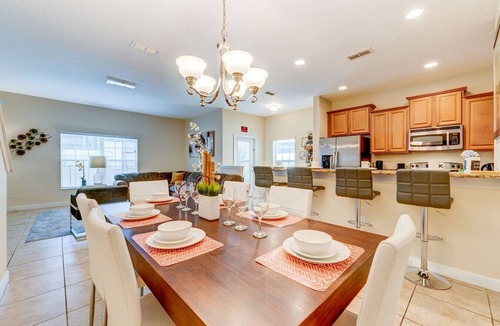 West Kissimmee Villa | Family Paradise! 5BR Villa w/Private Pool, Spa & Game Room | 10 Min to Disney