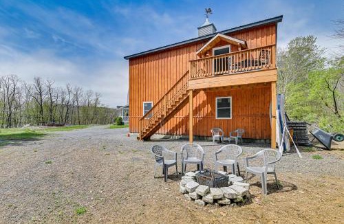 Northville Apartment | Fire Pit + Beach Access: Quiet Northville Retreat