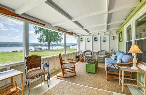 Bradford House | Fire Pit, Private Dock! Lamoka Lake Retreat