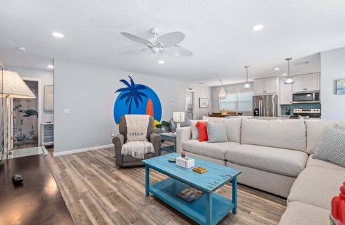 Flagler Beach House | Flagler Beach 3BR Coastal Retreat Private Beach Access & Private Pool Relaxing Getaway