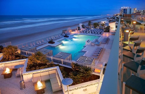 East Daytona Hotel | Get Ready for Blissful Getaway! Beachfront Location, Outdoor Pool, Pet-friendly!