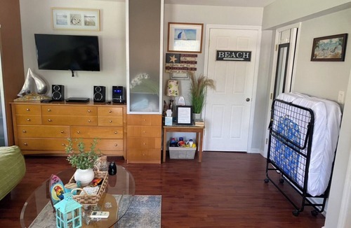 Ocean Bay Park Apartment | Gorgeous studio with AC in vibrant Fire Island getaway