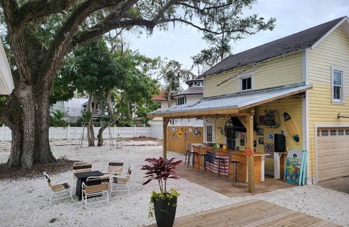 Palmetto House | Group Oasis: Pool, Hot Tub & 6 Queen Beds
