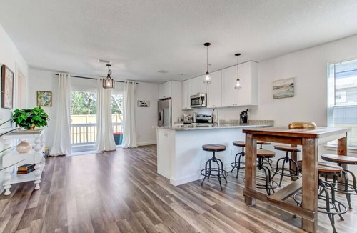 Vilano Beach House | Heated Pool & Vilano Beach Pet Family Friendly Close to Historic Downtown
