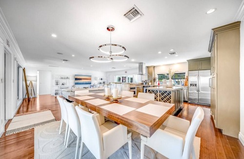 Garden Isles House | Heated Pool! WaterFront Home! 1 Mile To Beach!