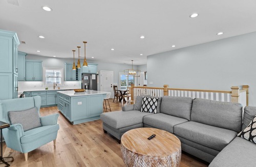 Holden Beach House | Heaven's Outpost: Waterfront retreat with private pool, beach access, fast WiFi & two decks