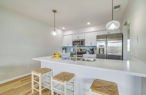 Spring Hill Cottage | Hernando Beach Waterfront Home w/Boat Dock & Deck