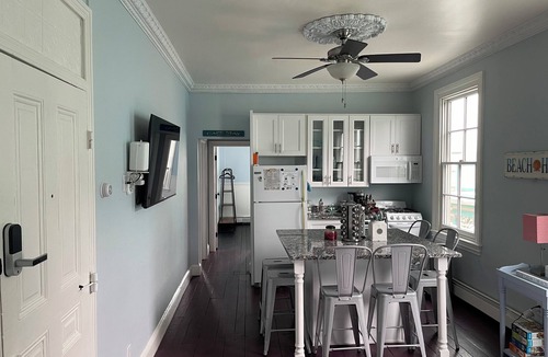 Cape May Apartment | Historic 1890 Victorian 2nd Floor Apartment a block from beach!