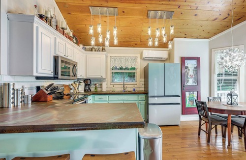 Murphy House | Hot Tub, Fire Pit: Family-Friendly Murphy Home