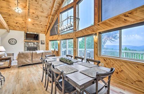 Blairsville House | Huge Blairsville Cabin: Game Room + Mtn View!