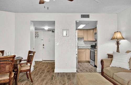 Flagler Beach Condo | Intracoastal Sunset View Condo | Pool | Tennis | Balcony | Across from Beach | Flagler Beach