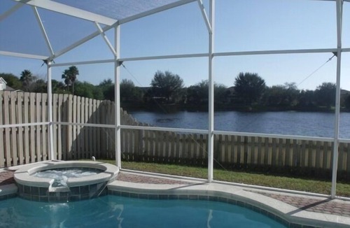 Meadow Woods House | Lake view 4 Bedroom Family Vacation Pool Home in Orlando, Florida