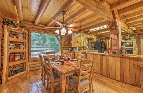 Inverness House | Log Cabin Sanctuary in Inverness w/Furnished Deck