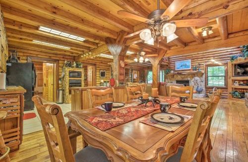 Inverness House | Log Cabin Sanctuary in Inverness w/Furnished Deck