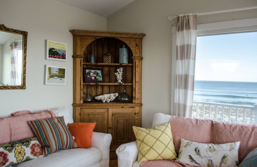 North Beach Haven House | Luxurious oceanfront home with its toes in the sand