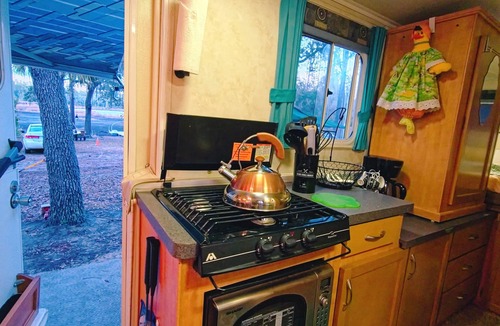 Edgar House | Luxury Camper Under the Stars/Fire Pit, Hammock & Pet-Friendly Retreat