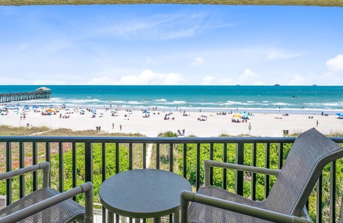 Avon By The Sea Condo | Luxury Oceanfront Penthouse Corner Unit with Pier Views Fully Renovated