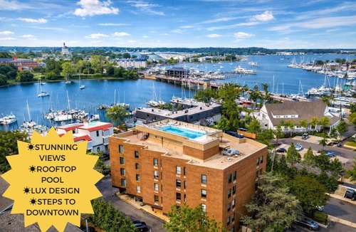 Eastport House | Luxury Rooftop Pool & Dock Steps to Downtown