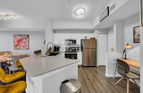 Westchase Apartment | Modern 2BR 2BA King Bed Pool Gym 6