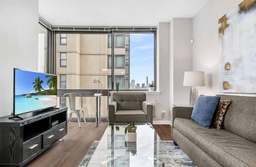 Hudson Exchange Apartment | Modern 2BR | Business Center | Near PATH by GLS
