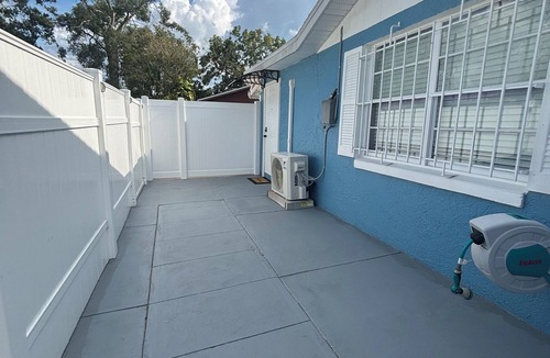 Timberlane Woodlake Apartment | Modern Guest Suite, Private Entry + Patio