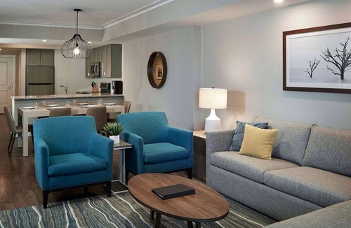 Downtown Myrtle Beach Hotel | Modern Suite with Balcony & Stunning Panoramic Views of the Atlantic Ocean