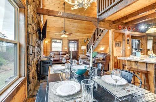 Franklin House | Mtn Views, Yard, & Fire Pit: Multi-Level Cabin