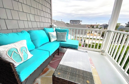 Brigantine Condo | NEW! Ray of Sunshine+ Family+ Dogs O.K.