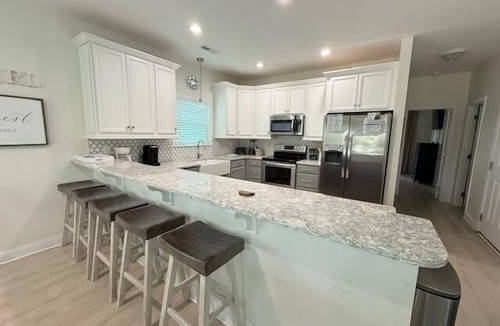 Surfside Beach House | NEW! Sea Pearl 7-Bedroom Home with Pool - Pets Allowed