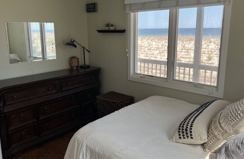 Harvey Cedars House | Ocean front bottom floor duplex, ocean views and newly furnished!