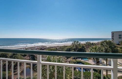 Litchfield by the Sea Condo | Oceanfront Elegance 1BR Bridgewater Pawleys Island!