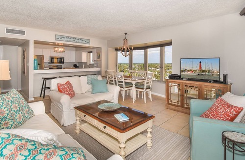 New Smyrna Beach Condo | Oceanfront End Unit w/Sunrise & Sunset Views - Walk to Flagler Ave