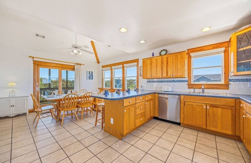 Rodanthe House | Oceanview Dog Friendly Home w/Private Pool, Hot Tub, Basketball, Beach Nearby