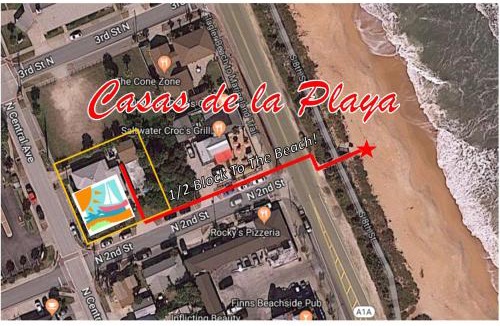Bunnell Apartment | Oleander Cottage- in the Heart of Flagler Beach and steps to the Beach!