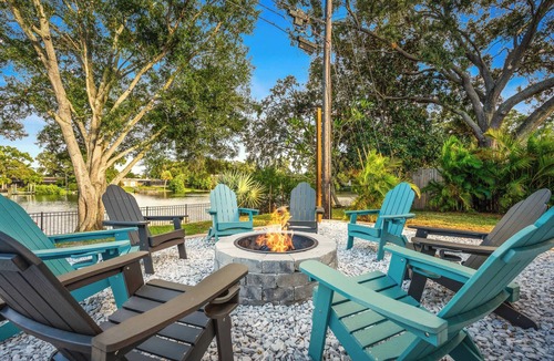 Largo House | On the Creek,Waterfront,Heated Pool,Game Room, Clearwater Florida