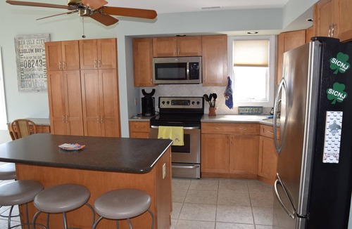 Sea Isle City House | ONLY one off of the beach and features amazing ocean views!