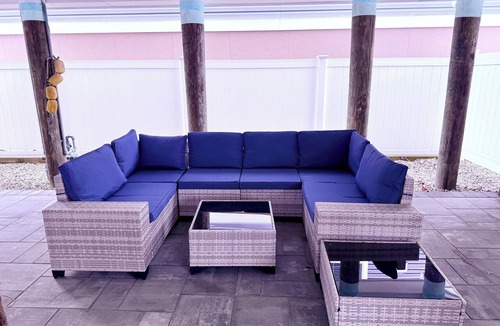 Ortley Beach Condo | Ortley Beachside Homely Haven - 1 Block to Beach - Private Balcony